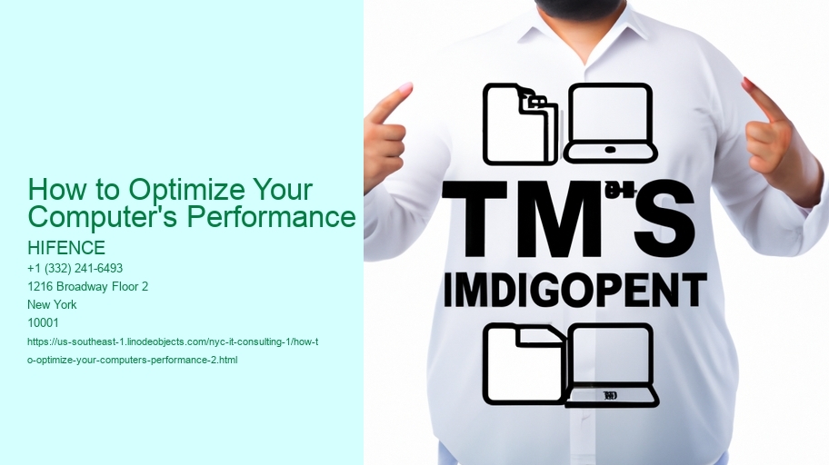 How to Optimize Your Computer's Performance