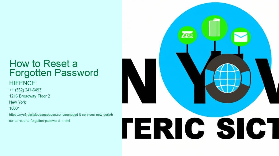 How to Reset a Forgotten Password
