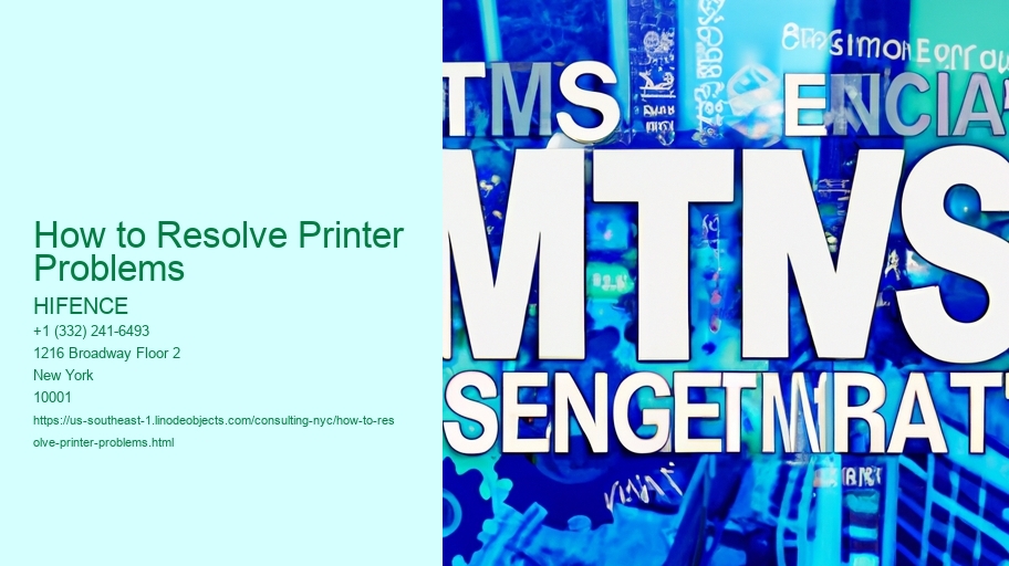 How to Resolve Printer Problems