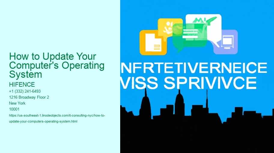 How to Update Your Computer's Operating System