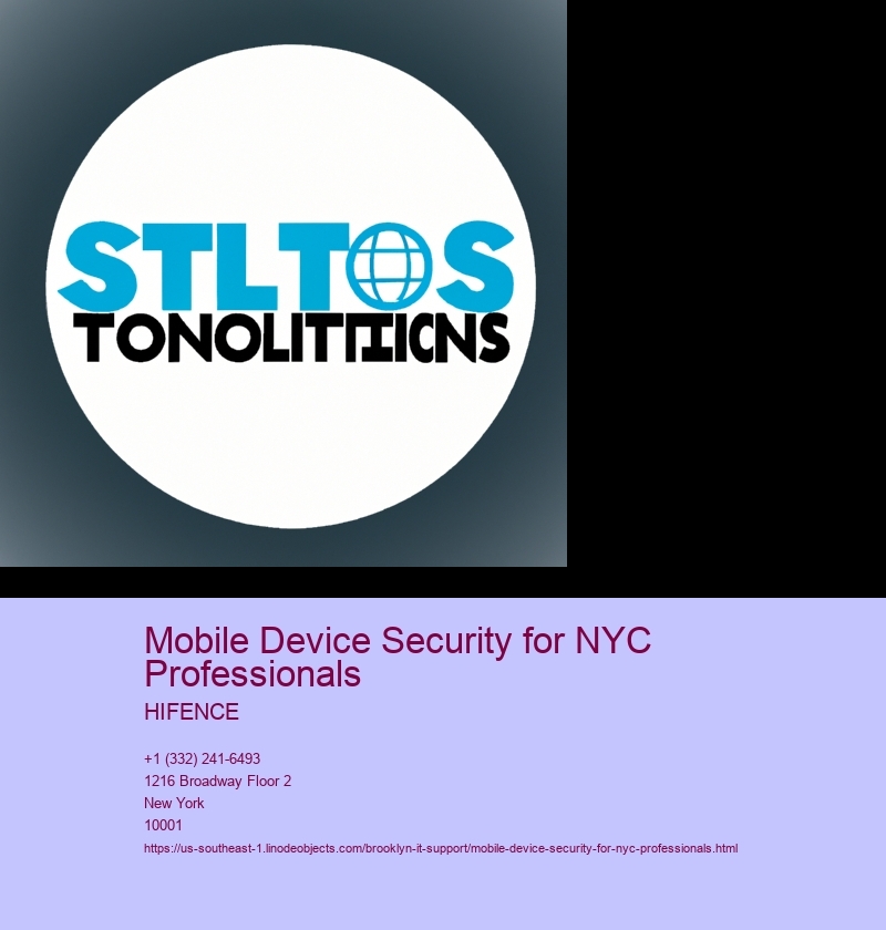 Mobile Device Security for NYC Professionals