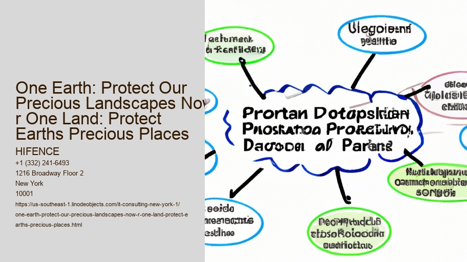 One Earth: Protect Our Precious Landscapes Now r One Land: Protect Earths Precious Places