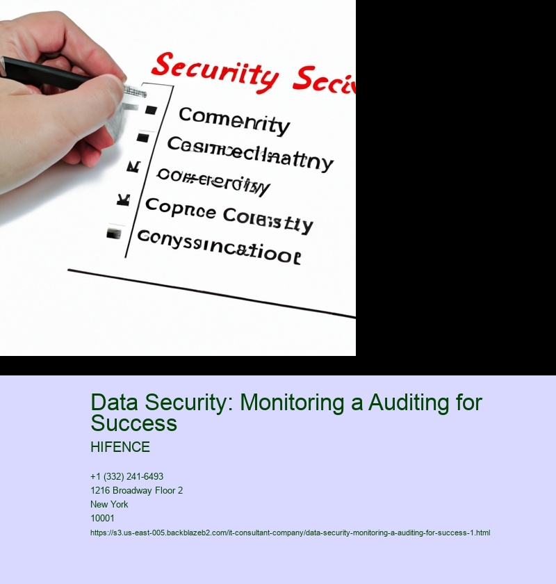 Data Security: Monitoring a Auditing for Success