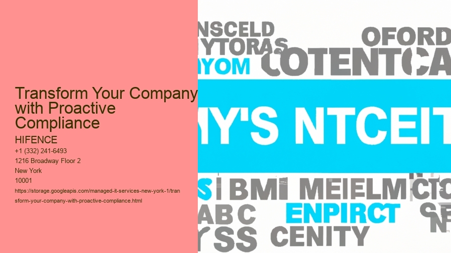 Transform Your Company with Proactive Compliance