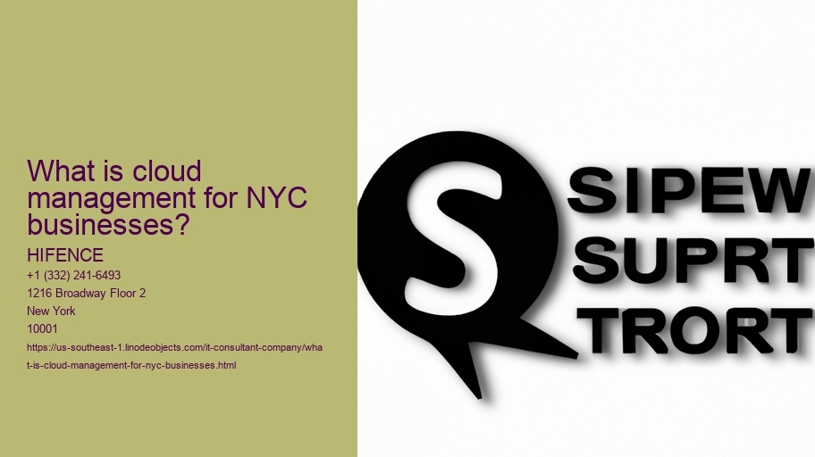 What is cloud management for NYC businesses?