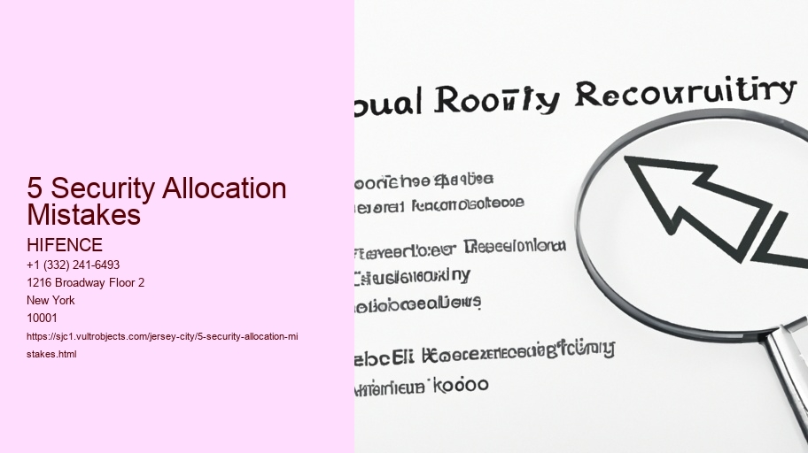 5 Security Allocation Mistakes