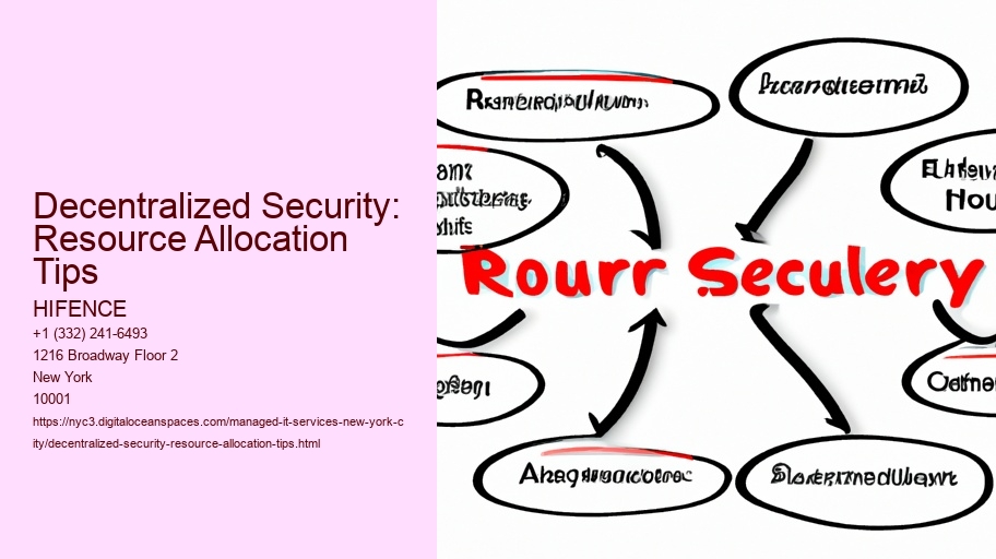 Decentralized Security: Resource Allocation Tips