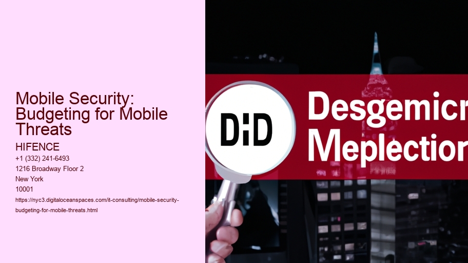 Mobile Security: Budgeting for Mobile Threats