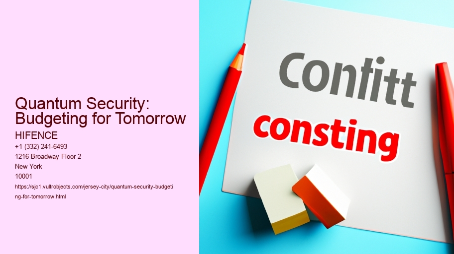 Quantum Security: Budgeting for Tomorrow