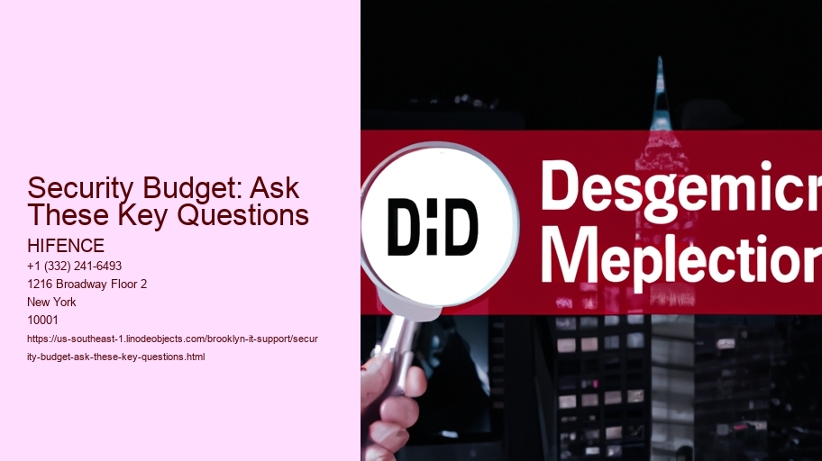 Security Budget: Ask These Key Questions