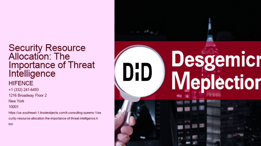 Security Resource Allocation: The Importance of Threat Intelligence