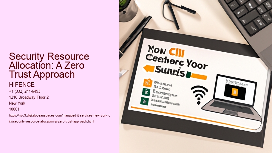 Security Resource Allocation: A Zero Trust Approach