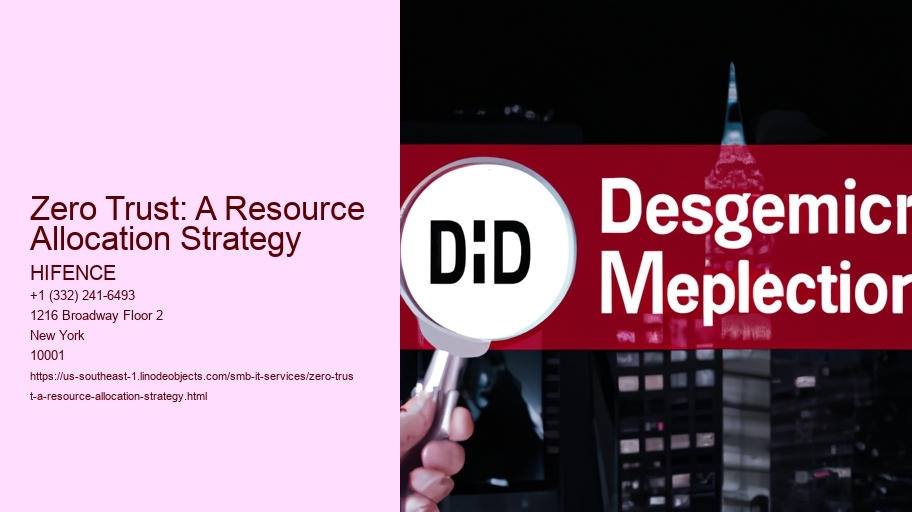 Zero Trust: A Resource Allocation Strategy