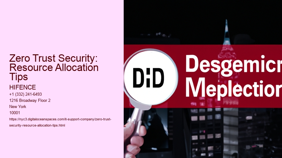Zero Trust Security: Resource Allocation Tips