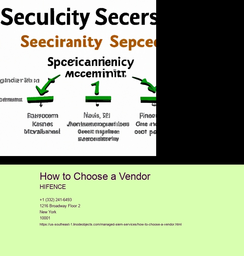 How to Choose a Vendor