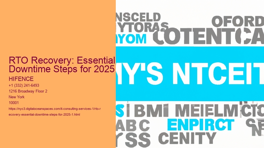 RTO Recovery: Essential Downtime Steps for 2025