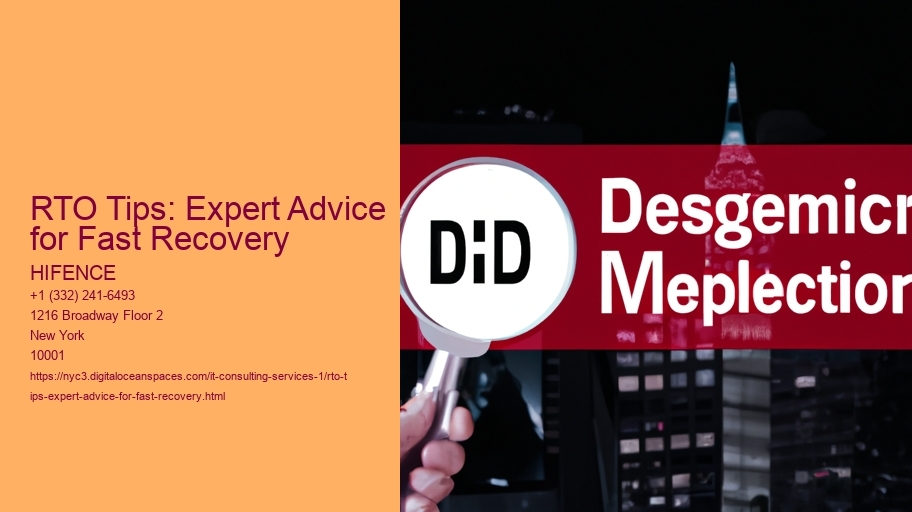 RTO Tips: Expert Advice for Fast Recovery