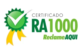Certificado RA1000 do ReclameAQUI