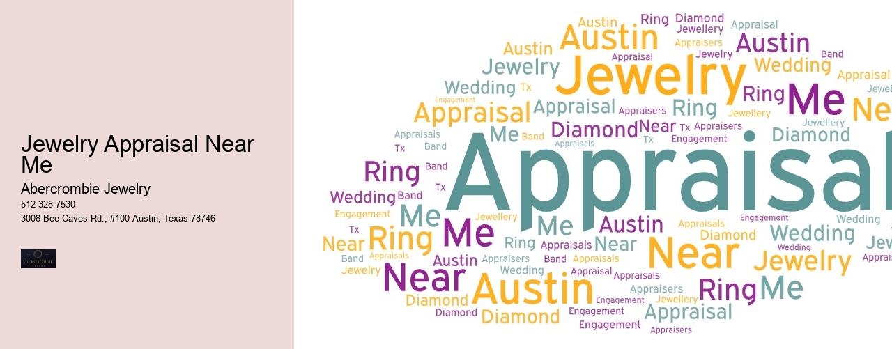 Jewelry Appraisal Near Me