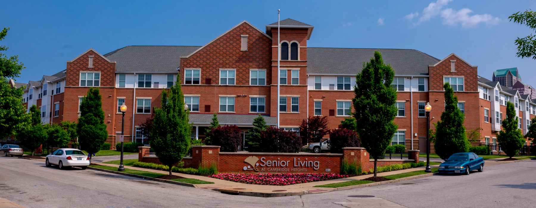Front of Cambridge Heights Senior Living