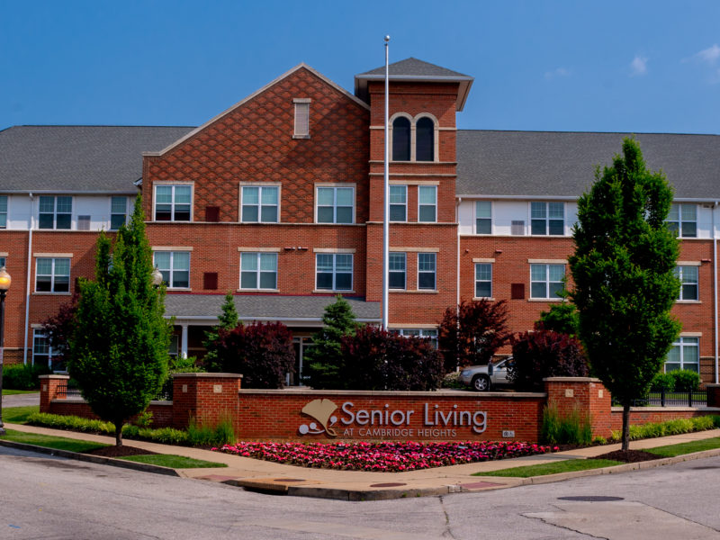 Front of Cambridge Heights Senior Living