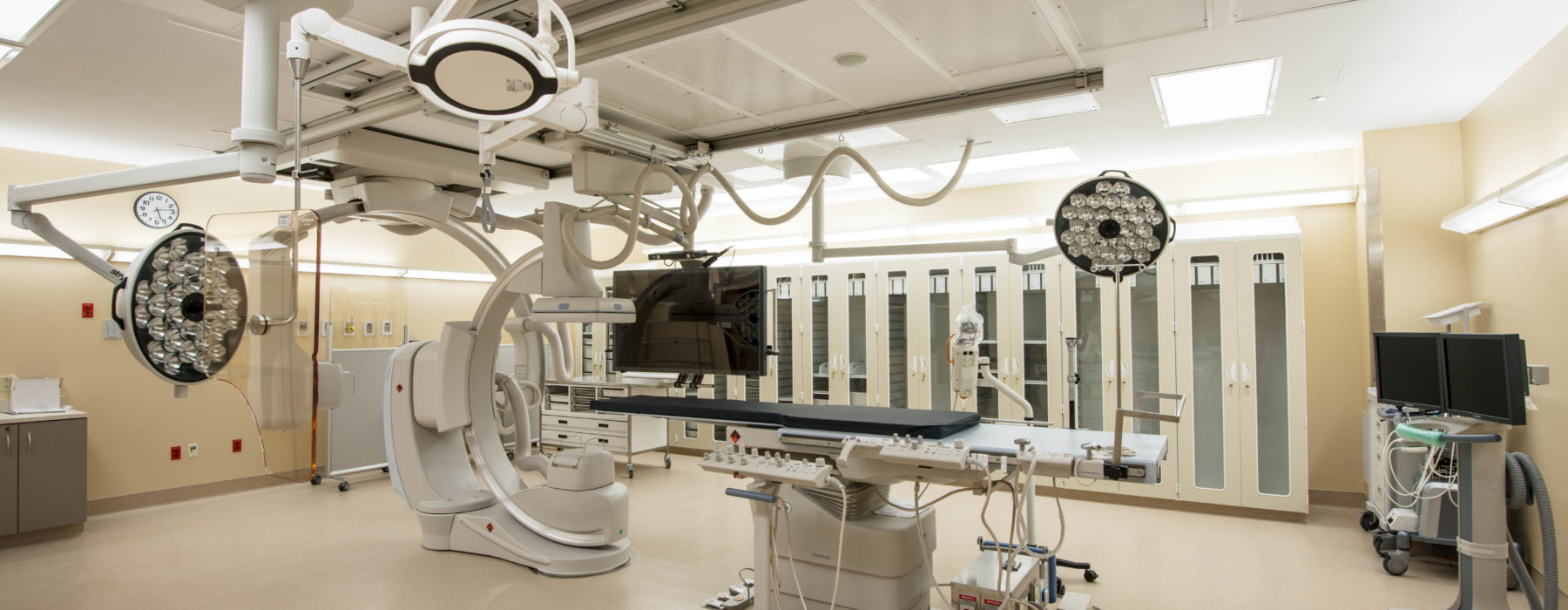 Operating room in the David Grant Medical Center