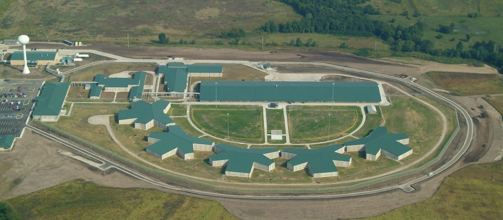Aerial view of Chillicothe Women’s Correctional Center
