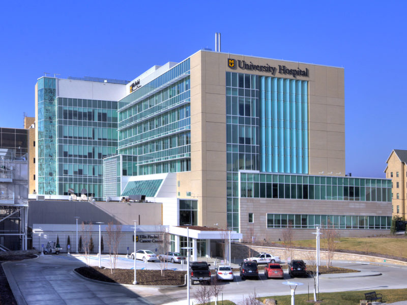 UMHC Patient Care Tower building