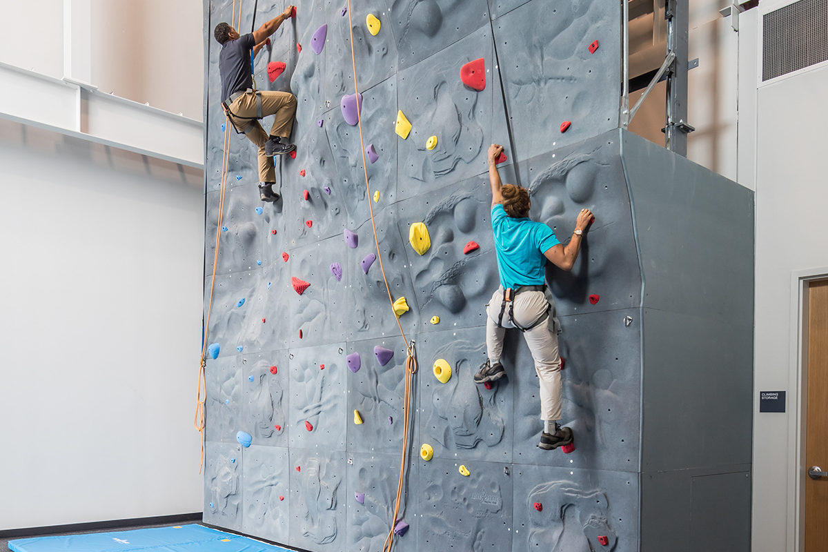 Rock Climbing Structure in Martin Luther King, Jr. Recreation and Aquatic Center