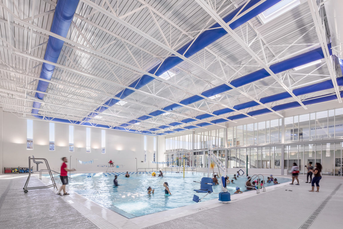 Indoor Pool in Martin Luther King, Jr. Recreation and Aquatic Center