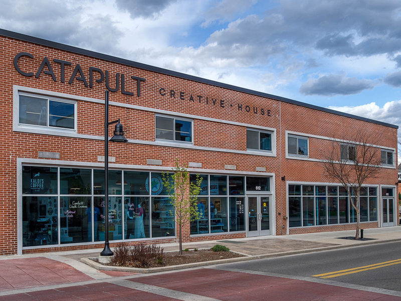 Front of Catapult Creative House