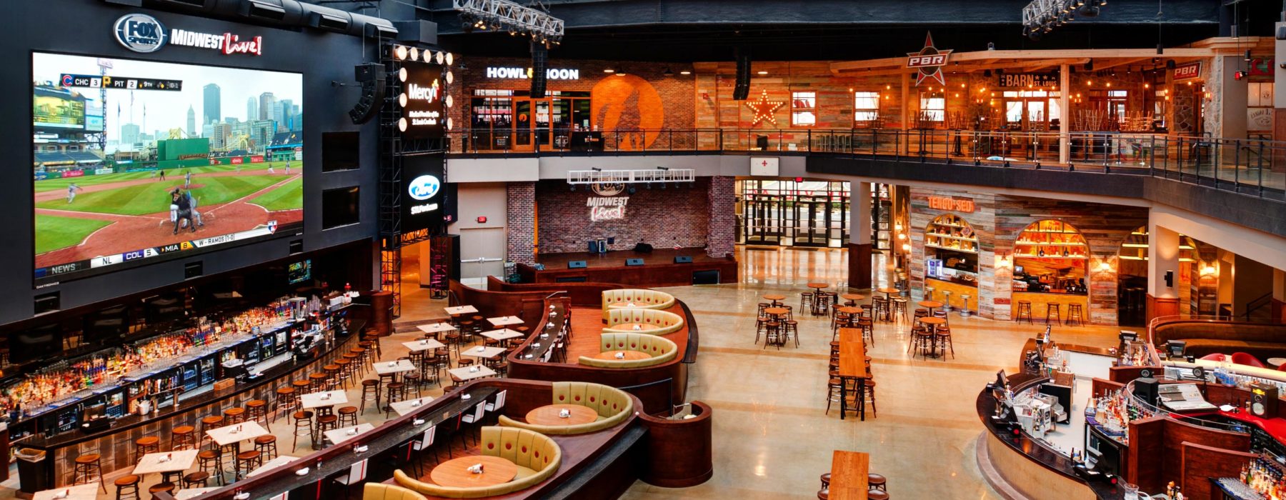 Viewing Area in Ballpark Village