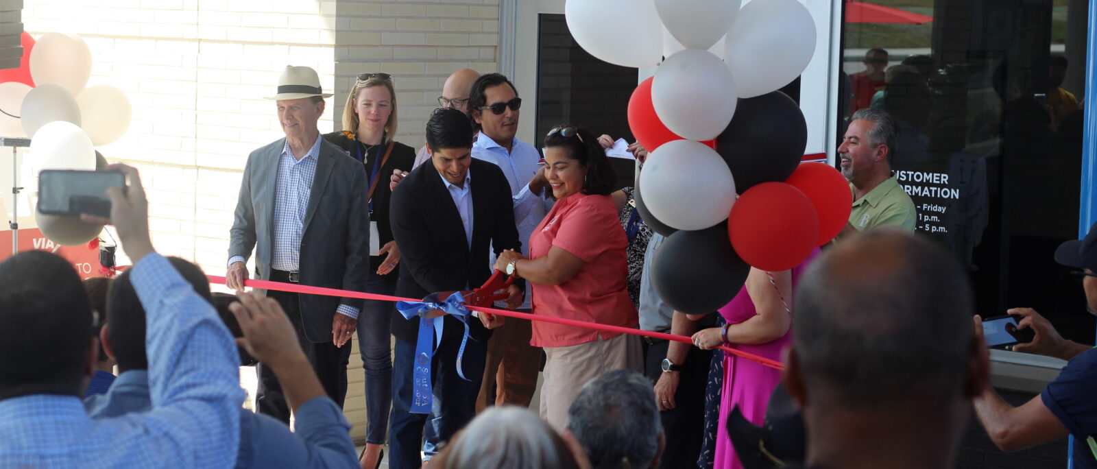 Ribbon cutting ceremony for VIA Brooks City Base Transit Center