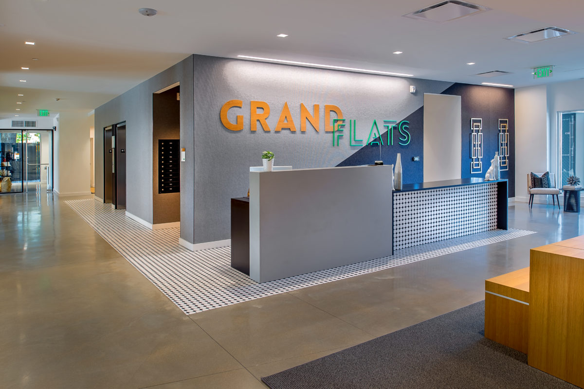 Grand Flats Reception Desk