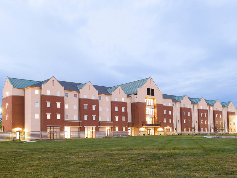 HSSU Gillespie Residence Hall and Student Center Exterior