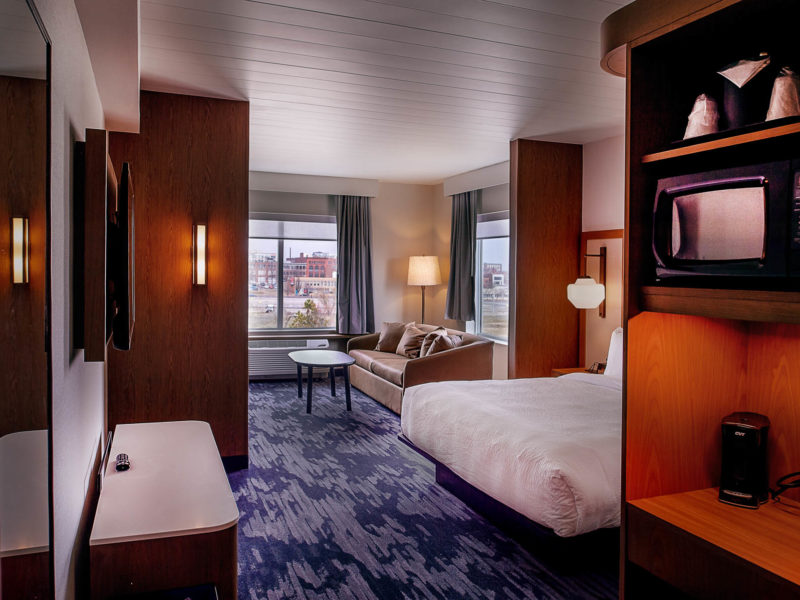 Fairfield Inn & Suites One Bed Room