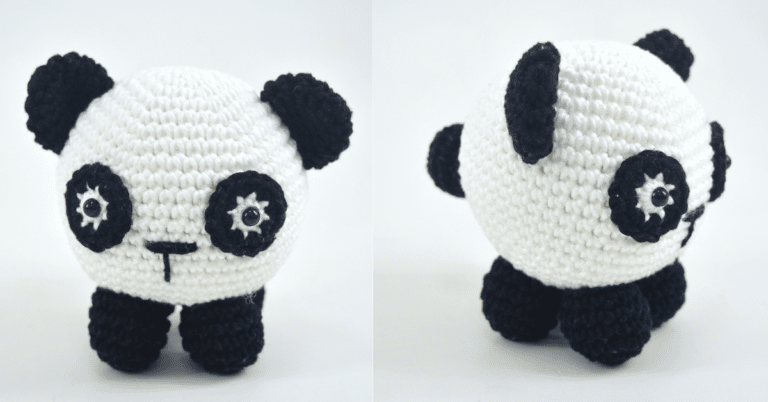 Faça de um jeito fácil o amigurumi de panda: Receita com passo a passo