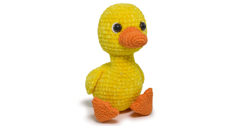 Lindo e prático amigurumi de pato: Passo a passo da receita