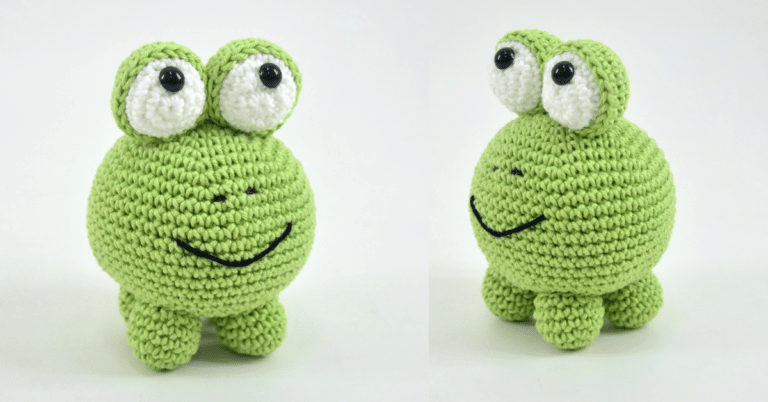 Faça o lindo amigurumi de sapo em crochê: Passo a passo da receita