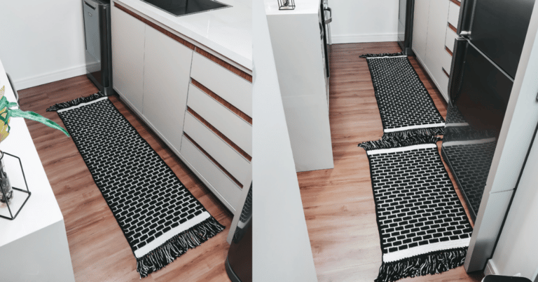 Lindo jogo de cozinha preto e branco em crochê: Passo a passo com gráficos