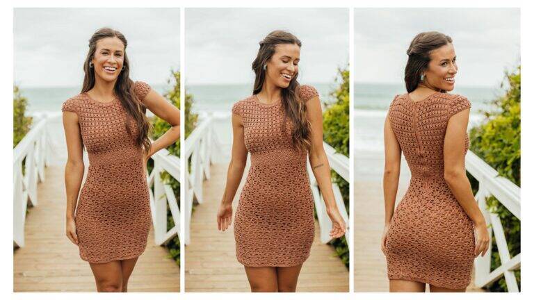 Faça esse lindo vestido de crochê: Receita e gráfico