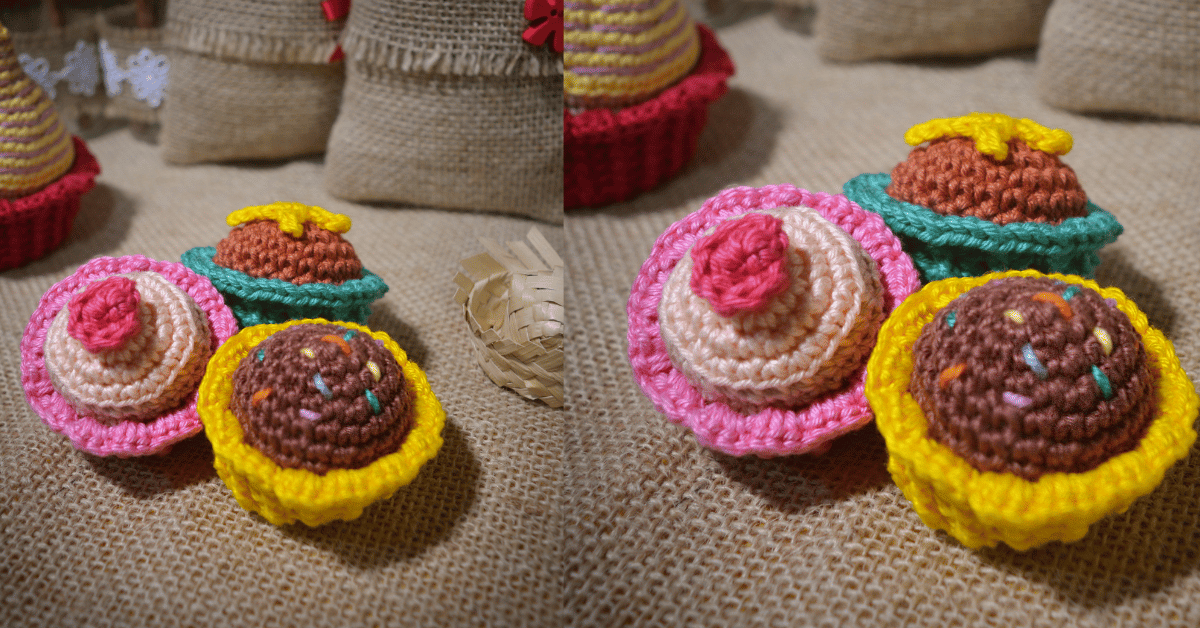 Faça os lindos Amigurumis de Docinho em Crochê: Passo a passo da receita