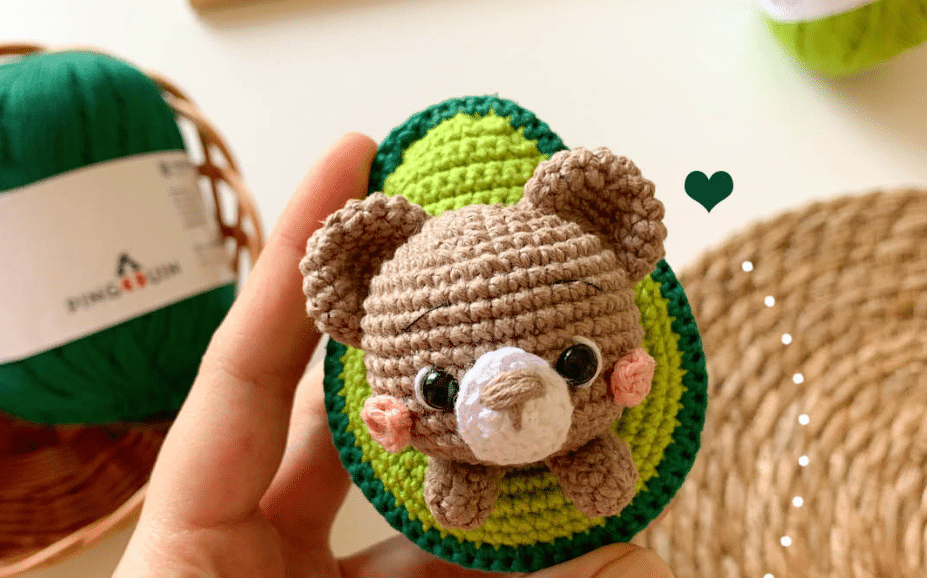 Urso Amigurumi: Uma fofura, perfeito para dar de presente!