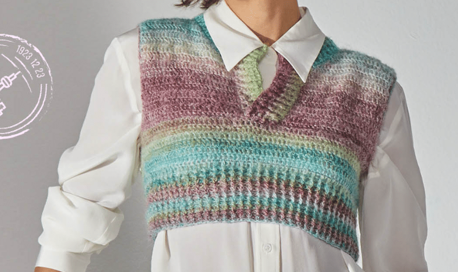 Cropped de crochê com fio QUEBEC: uma peça super charmosa!