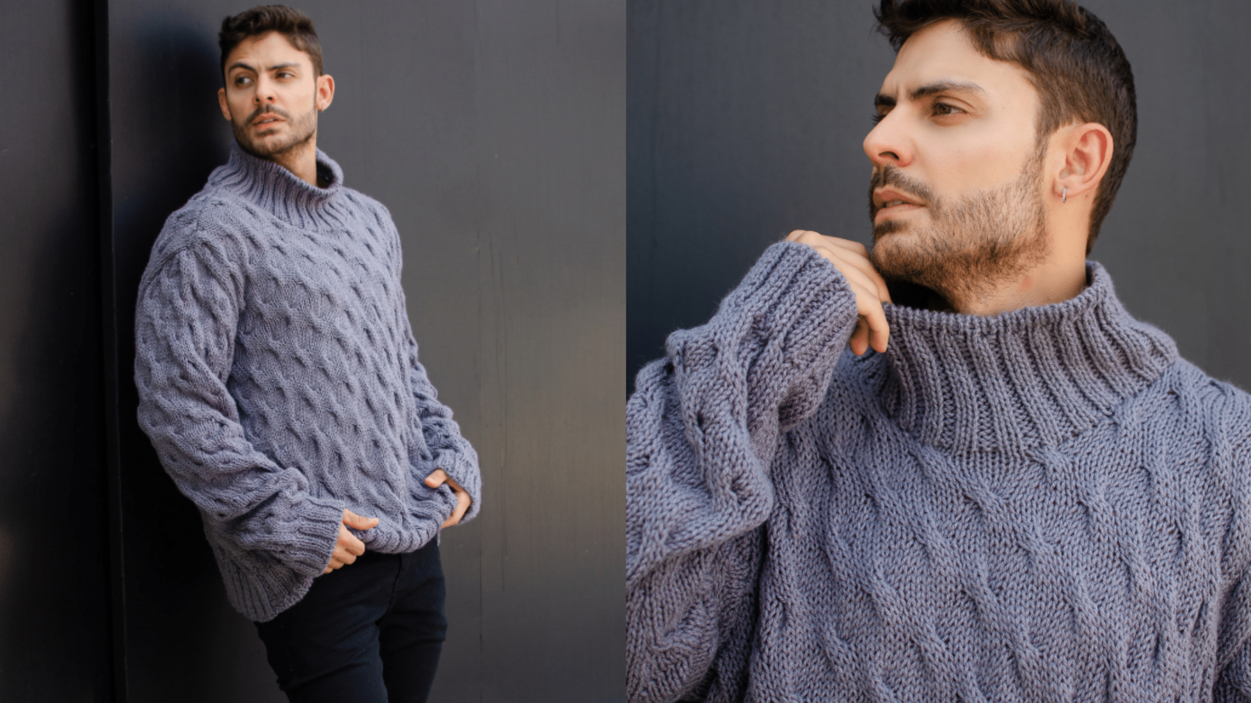 Fique estiloso com a blusa de tricô Polar Masculina