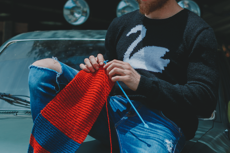Blusa masculina cisne premium - Tricô