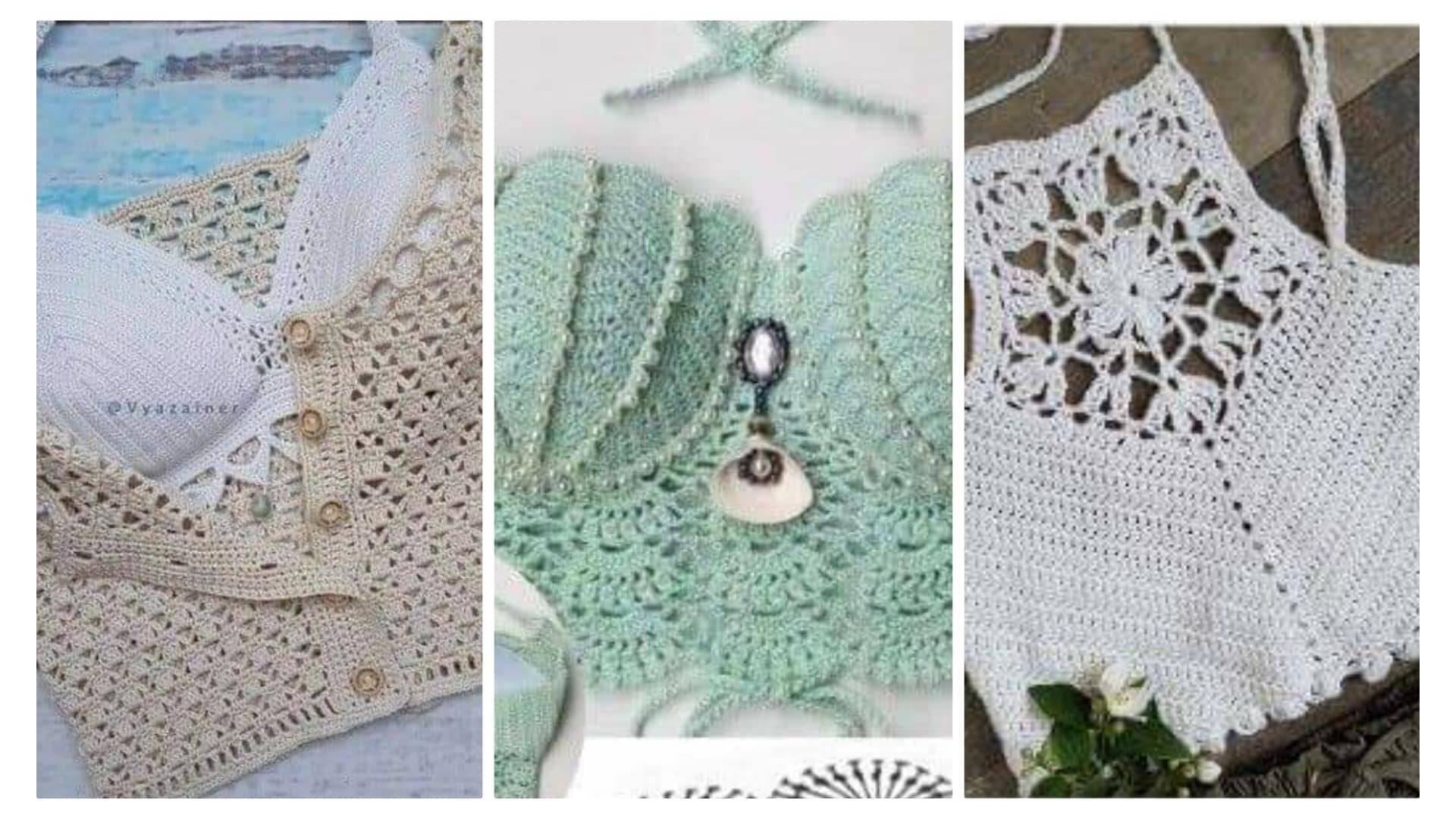Croppeds de Crochê Tendencias entre os mais buscados da internet