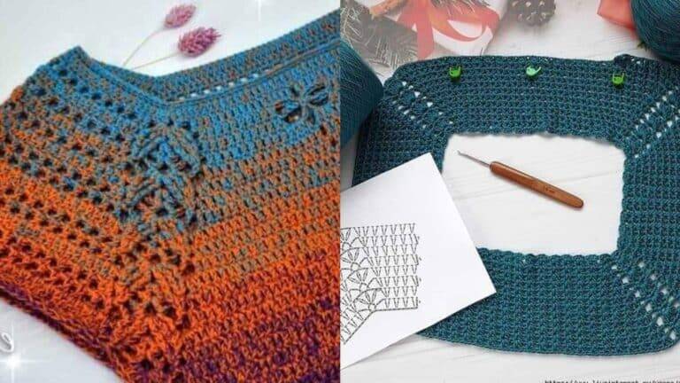 Blusas em Crochê Topdow com Gráficos – Técnica Fácil