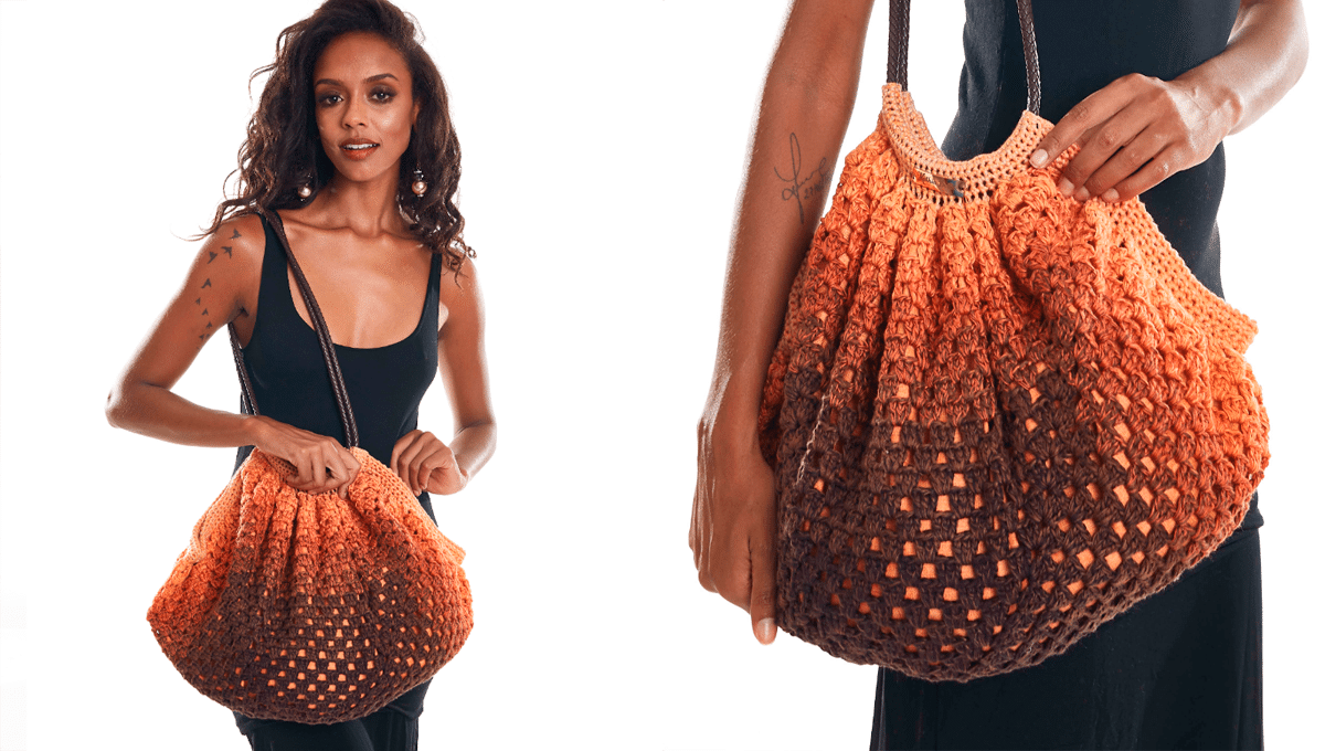 Bolsa Vanguarda de Crochê