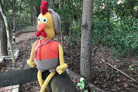 Amigurumi Galo Rock